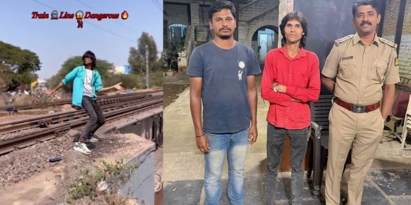 Ballari youth arrested for risky social media stunt on railway bridge