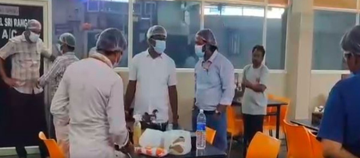 Ballari officials fine two hotels Rs 25,000 each after discovering rotten meat and expired food