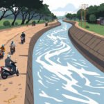 Rider swept away in Tungabhadra canal near Devasamudra, Kampli